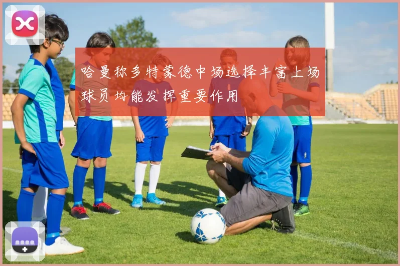 哈曼称多特蒙德中场选择丰富上场球员均能发挥重要作用